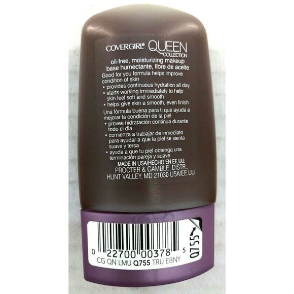 Covergirl Queen Natural Ebony Hue Liquid Makeup - Picture 2 of 2